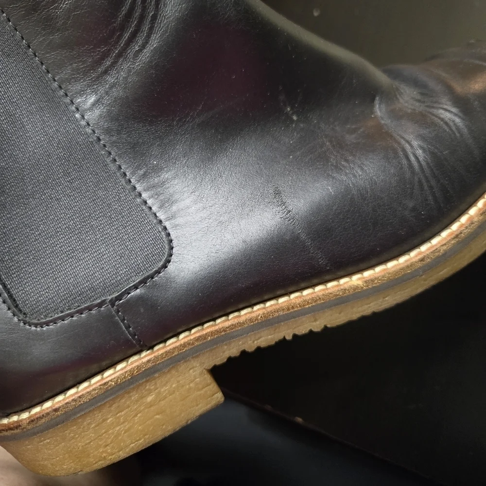 Everlane Womens Chelsea Boots Black Size 7 - Picture 5 of 13